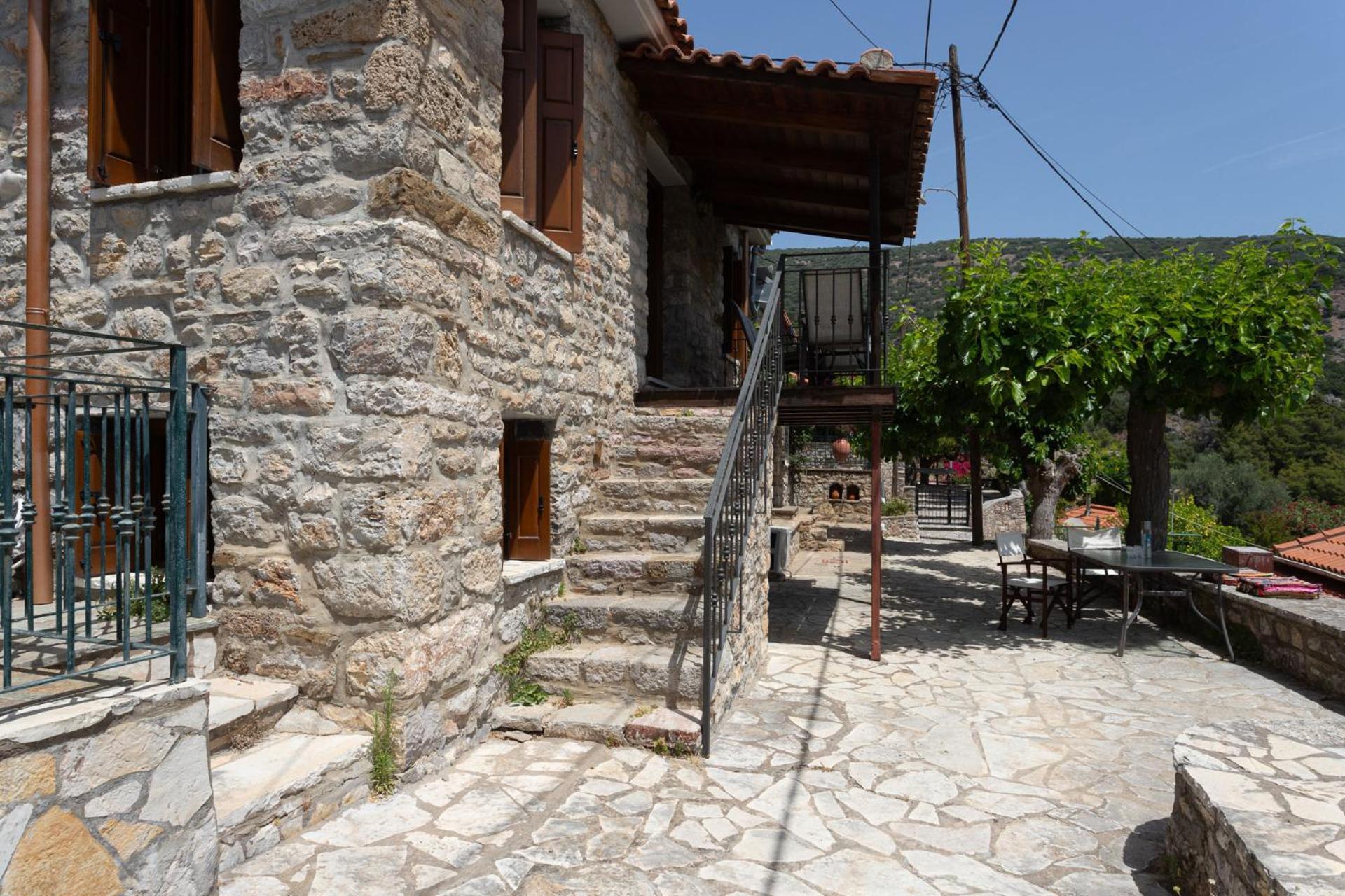 To Spiti Sto Castro Apartman Návpaktosz Kültér fotó